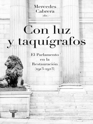 cover image of Con luz y taquígrafos